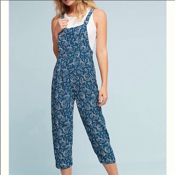 Anthropologie Pants - MAEVE • Anthro Tidal Overall Jumpsuit L EUC
